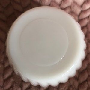 Accents - Milk Glass Bowl - Vase Accents - Milk Glass Bowl - Vase